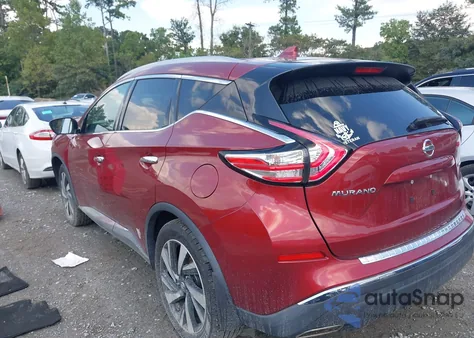 2018 Nissan Murano Platinum from USA, damaged, VIN 5N1AZ2MG9JN188093